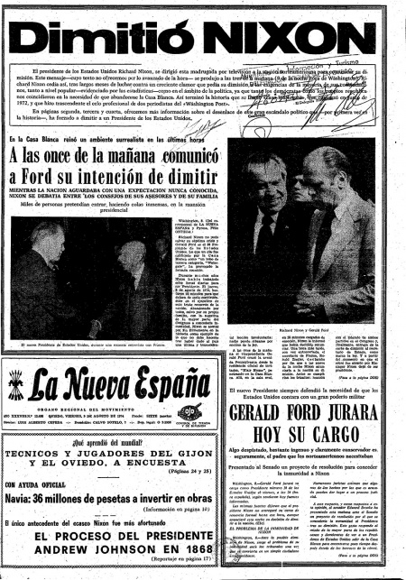 Portada Viernes 9 de  de 1974