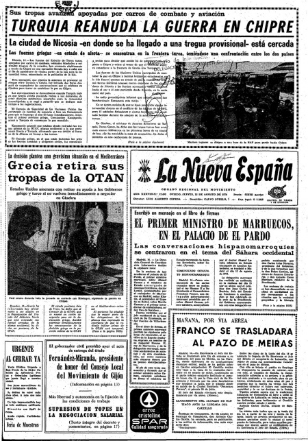 Portada Jueves 15 de  de 1974