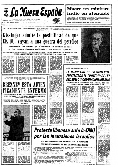 Portada Sábado 4 de  de 1975