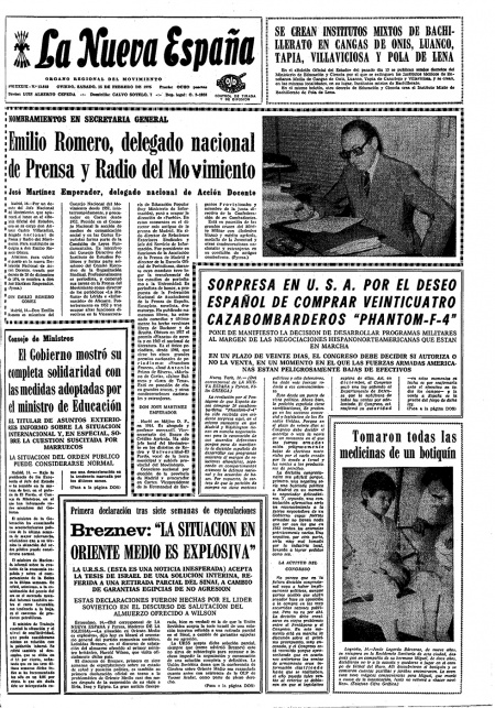 Portada Sábado 15 de  de 1975