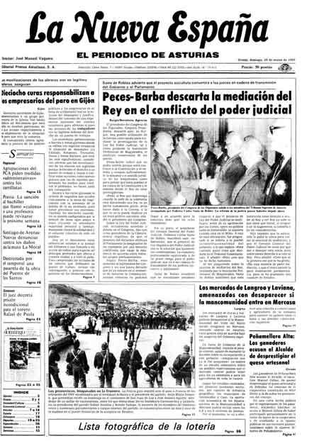 Portada Domingo 24 de  de 1985