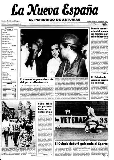 Portada Viernes 16 de  de 1985