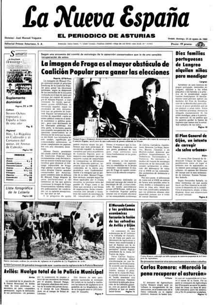 Portada Domingo 25 de  de 1985
