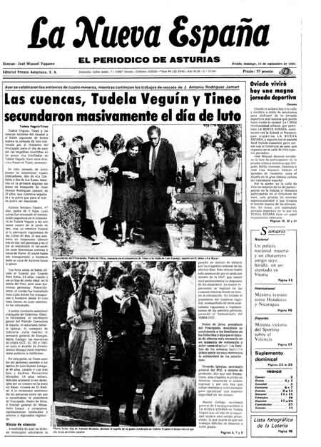 Portada Domingo 15 de  de 1985