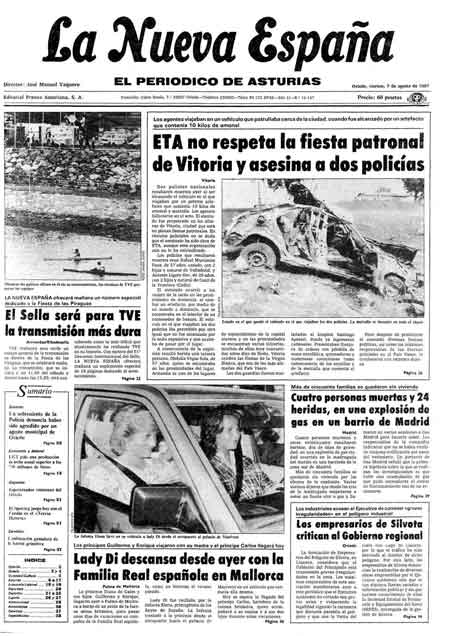 Portada Viernes 7 de  de 1987