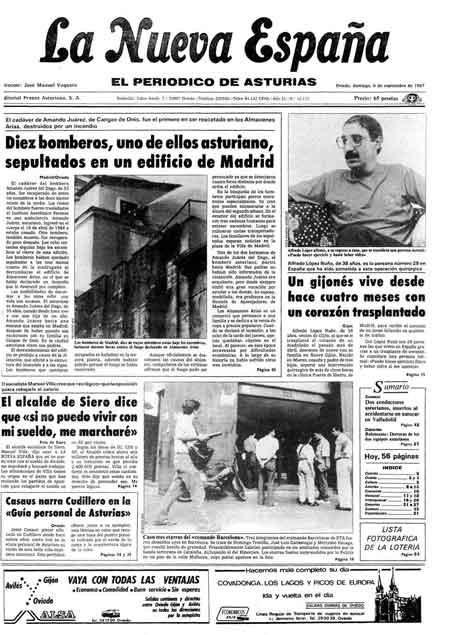 Portada Domingo 6 de  de 1987