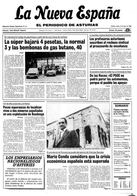 Portada Viernes 6 de  de 1988