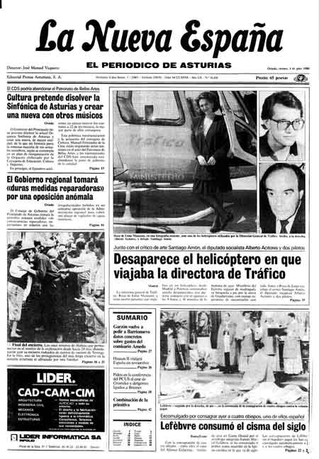 Portada Viernes 1 de  de 1988