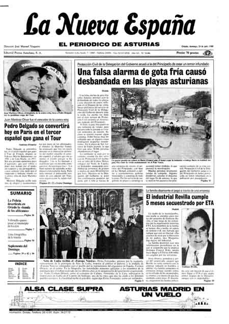 Portada Domingo 24 de  de 1988