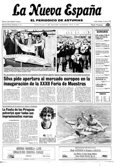 Portada Domingo 7 de  de 1988