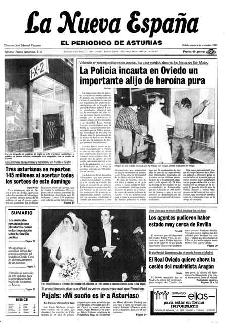 Portada Martes 6 de  de 1988
