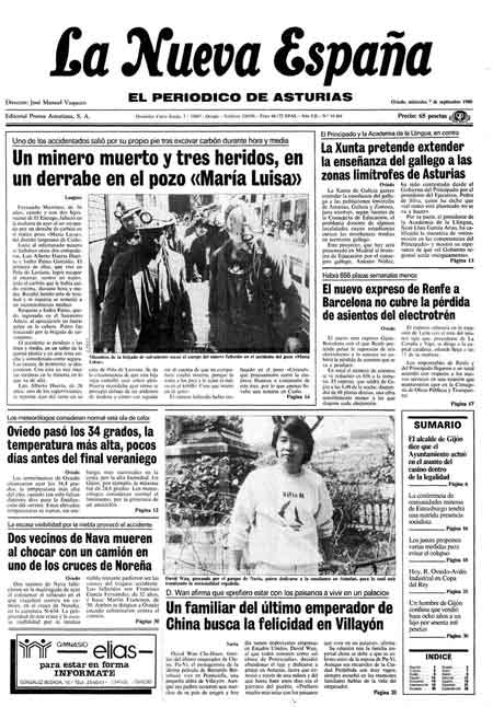 Portada Miércoles 7 de  de 1988