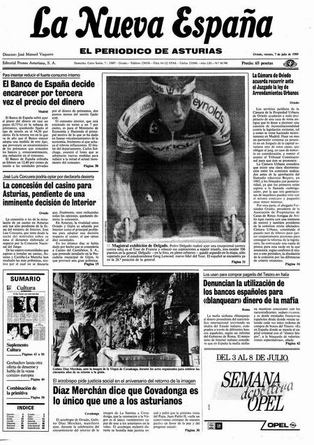 Portada Viernes 7 de  de 1989