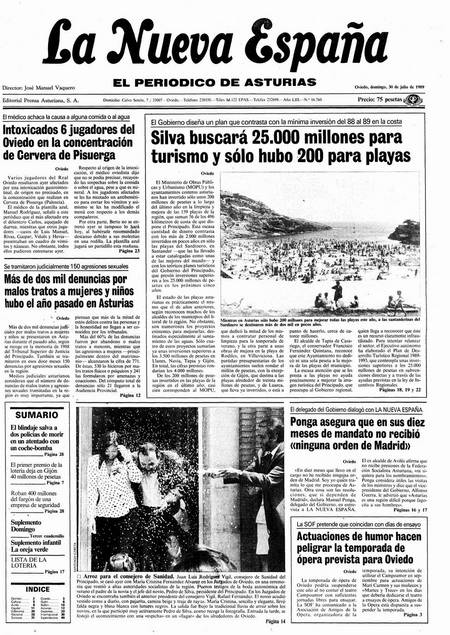 Portada Domingo 30 de  de 1989