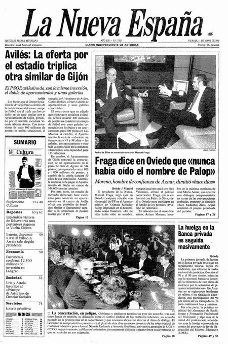 Portada Viernes 11 de  de 1990