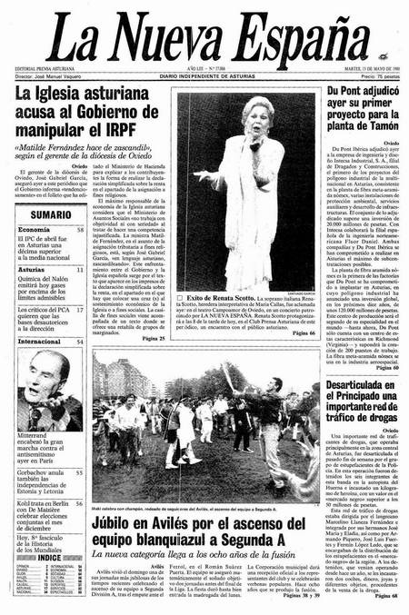 Portada Martes 15 de  de 1990