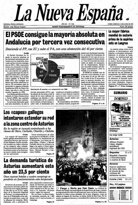 Portada Domingo 24 de  de 1990