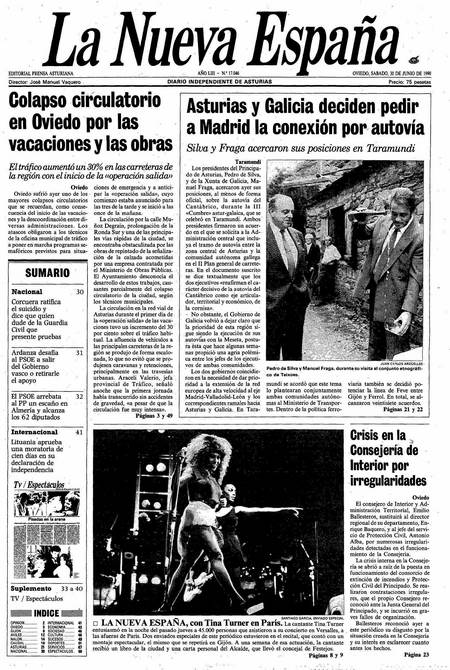 Portada Sábado 30 de  de 1990
