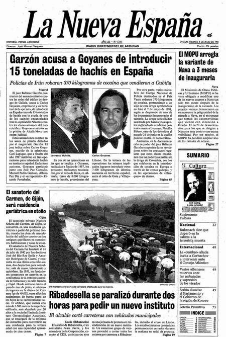 Portada Viernes 6 de  de 1990