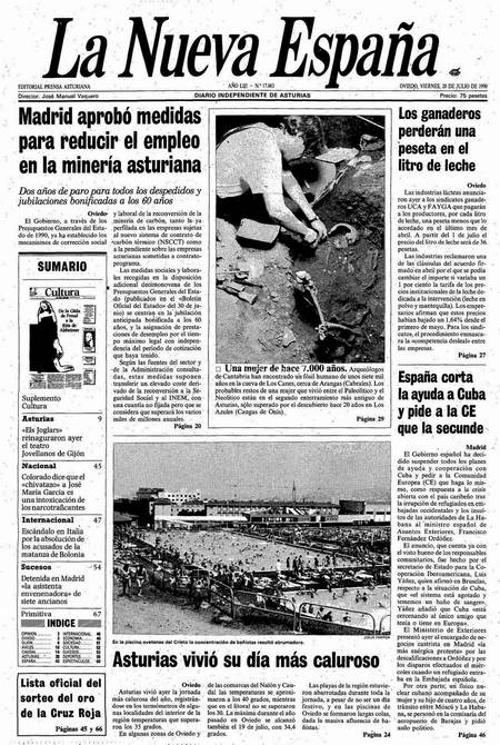 Portada Viernes 20 de  de 1990