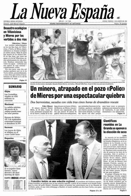 Portada Viernes 31 de  de 1990