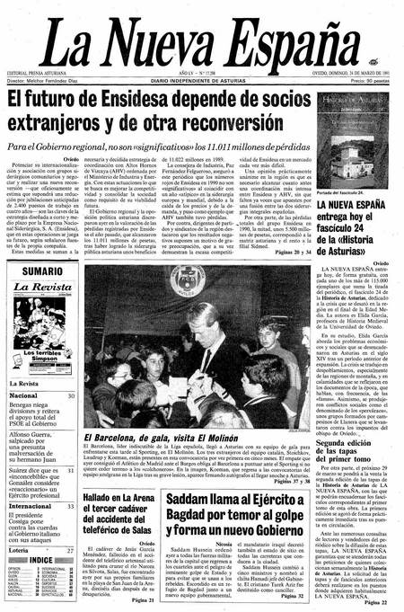 Portada Domingo 24 de  de 1991
