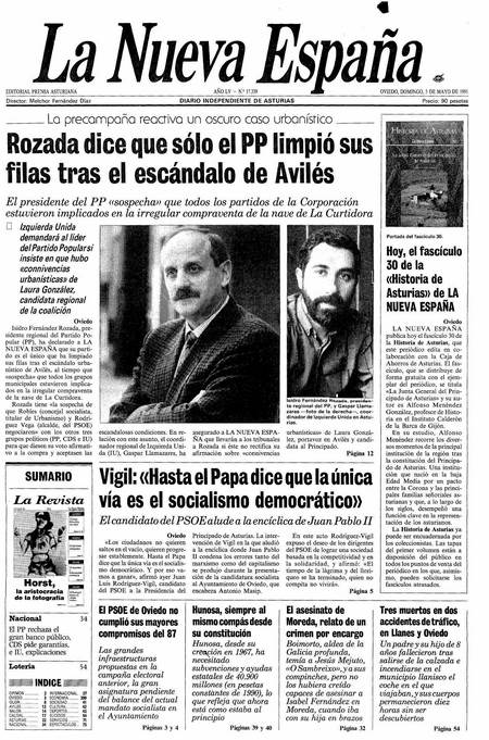 Portada Domingo 5 de  de 1991