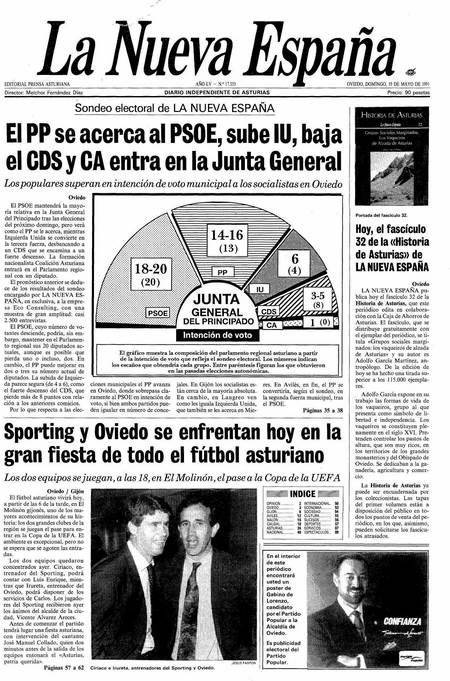 Portada Domingo 19 de  de 1991