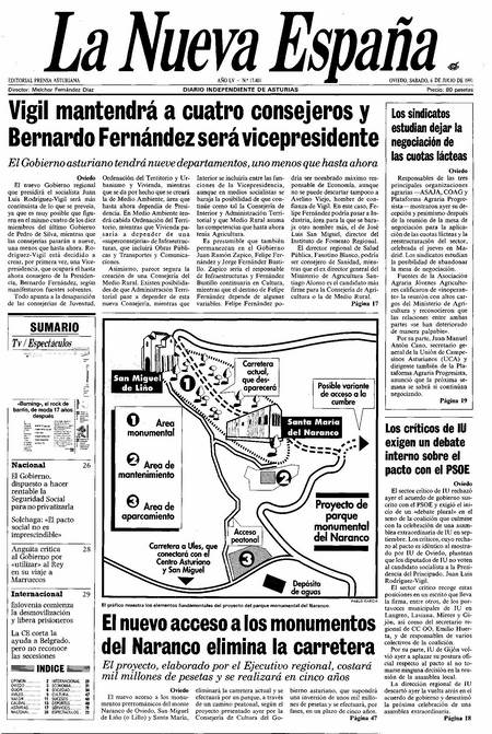 Portada Sábado 6 de  de 1991