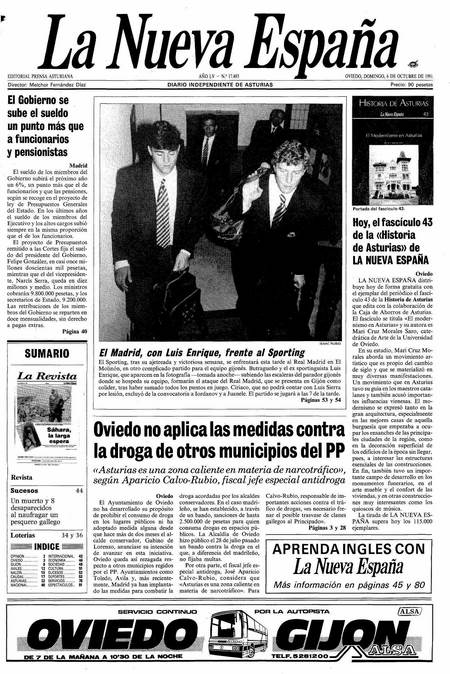 Portada Domingo 6 de Octubre de 1991