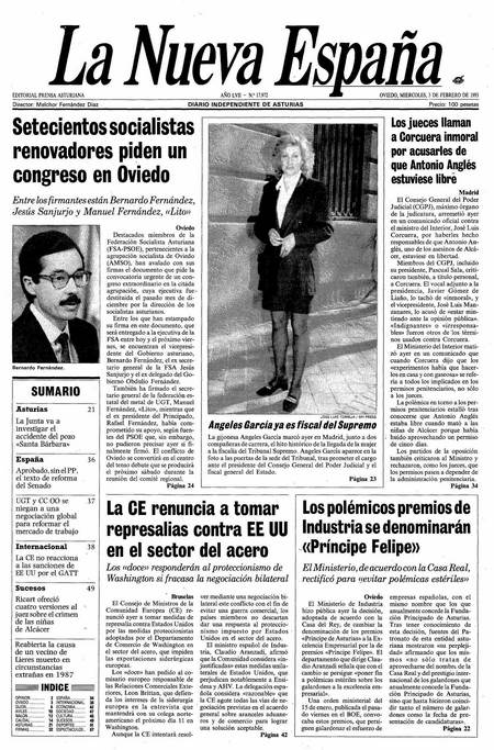 Portada Miércoles 3 de  de 1993