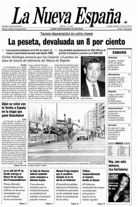 Portada Viernes 14 de  de 1993