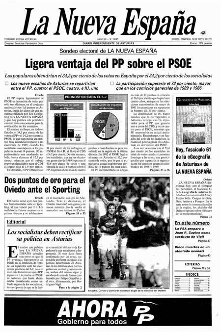 Portada Domingo 30 de  de 1993