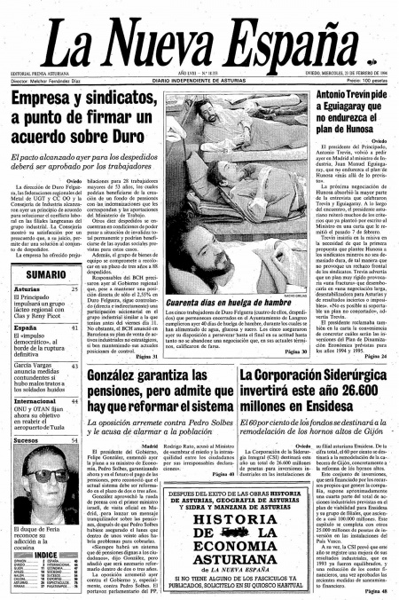 Portada Miércoles 23 de  de 1994