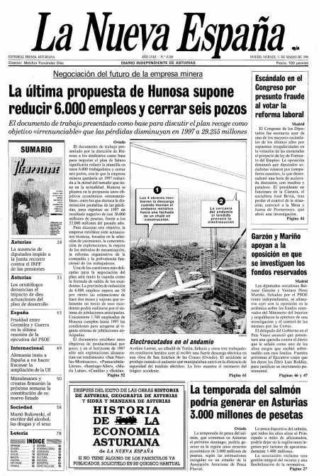 Portada Viernes 11 de  de 1994