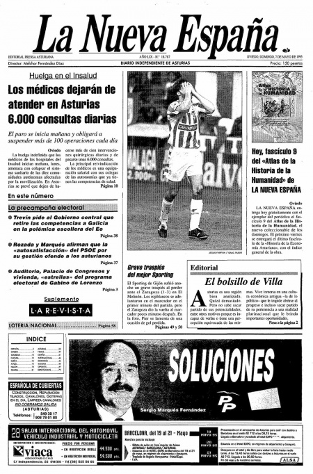 Portada Domingo 7 de  de 1995