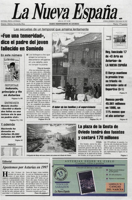 Portada Domingo 5 de  de 1997