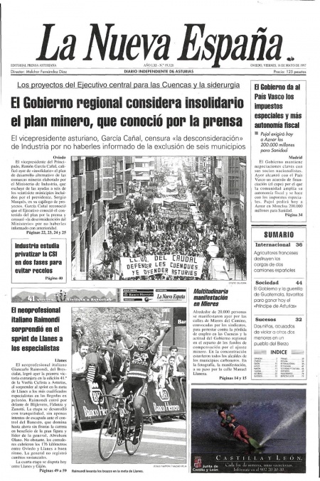 Portada Viernes 16 de  de 1997