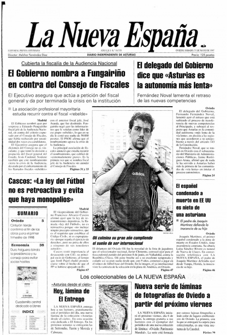 Portada Sábado 31 de  de 1997