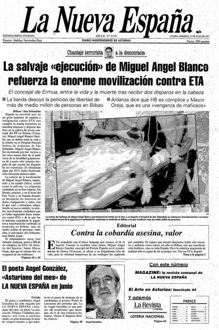 Portada Domingo 13 de  de 1997