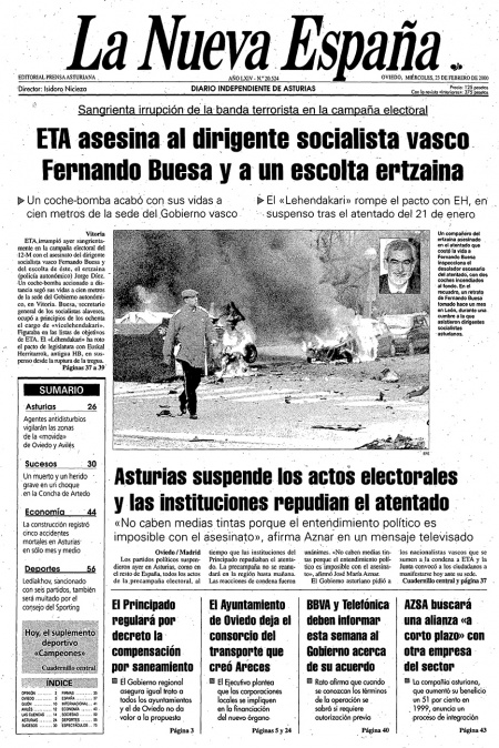 Portada Miércoles 23 de  de 2000
