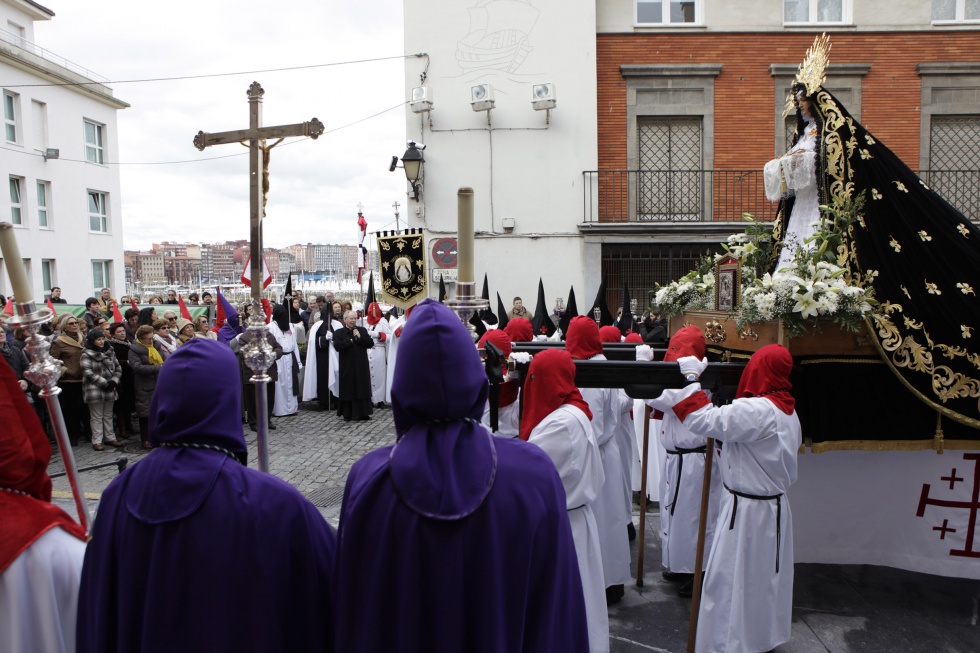 Procesión de Nuestra Señora de los Dolores Gijón